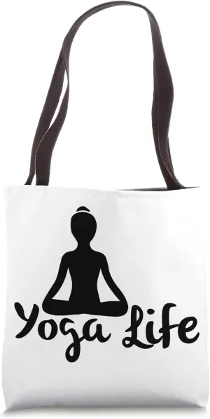 Yoga Life Tote Bag